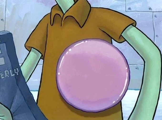 Squidward Pin Blank Meme Template