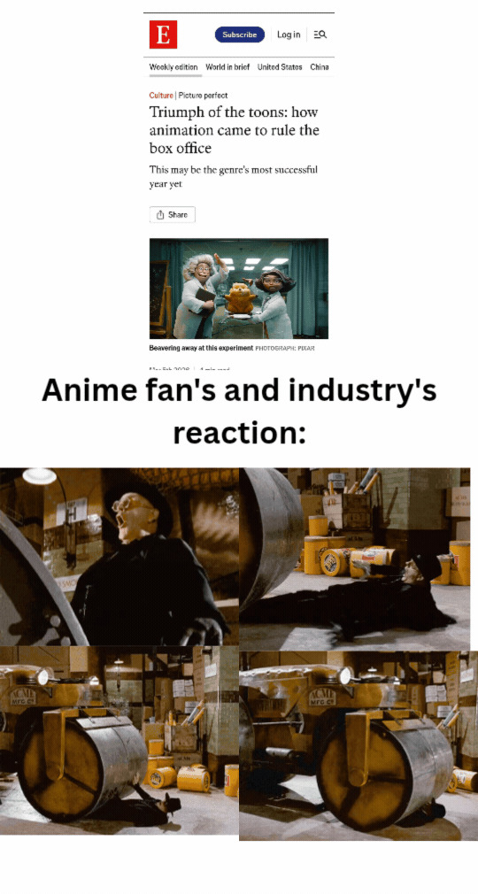 Toon's humble triumph over anime's arrogance Blank Meme Template
