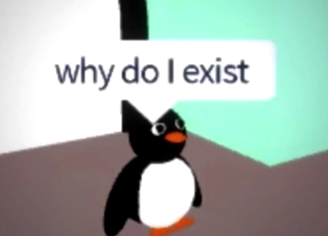 Why do I exist Blank Meme Template