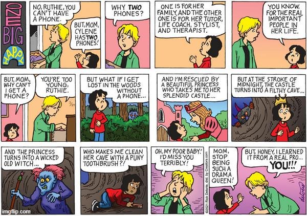One Big Happy | image tagged in comics | made w/ Imgflip meme maker