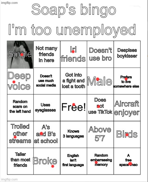 Its all mine, not a copy | image tagged in soap's bingo | made w/ Imgflip meme maker