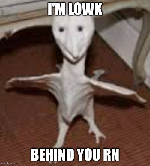 alien | I'm lowk; Behind you rn | image tagged in screenshot 2026-05-04 2 28 17 pm png,memes,funny,funny memes | made w/ Imgflip meme maker