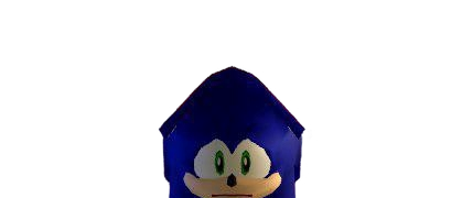 Sad Sonic's Face Blank Meme Template