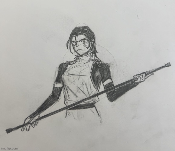Yuka sketch | image tagged in drawing,drawings,art,jjk | made w/ Imgflip meme maker