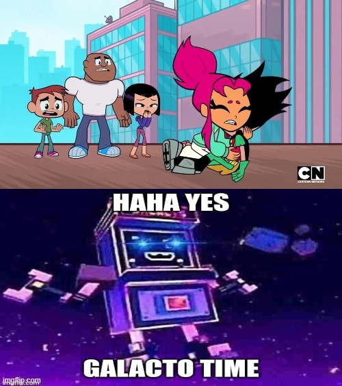 Galacto reacts to Robins Death | image tagged in memes | made w/ Imgflip meme maker