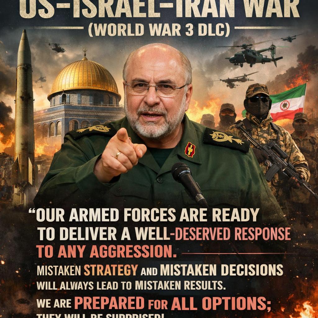 US–Israel–Iran War (World War 3 DLC) Blank Meme Template