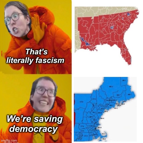 Hypocrisy 101 | That’s literally fascism; We’re saving democracy | image tagged in politics lol,memes,derp,stupid people,progressives | made w/ Imgflip meme maker