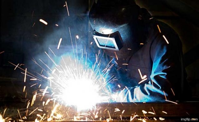 image tagged in welder | made w/ Imgflip meme maker