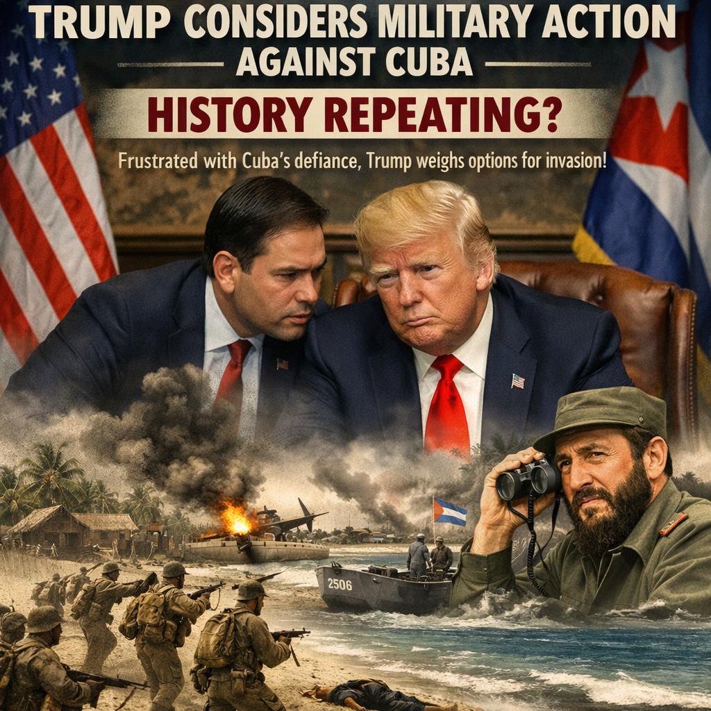 Trump ‘frustrated’ with Cuba’s ability Blank Meme Template