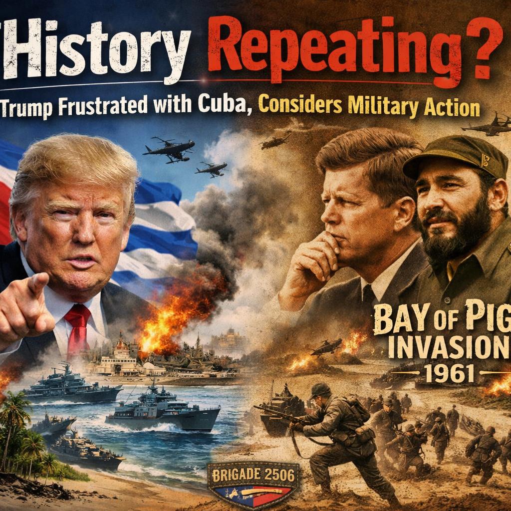 Trump ‘frustrated’ with Cuba’s ability Blank Meme Template