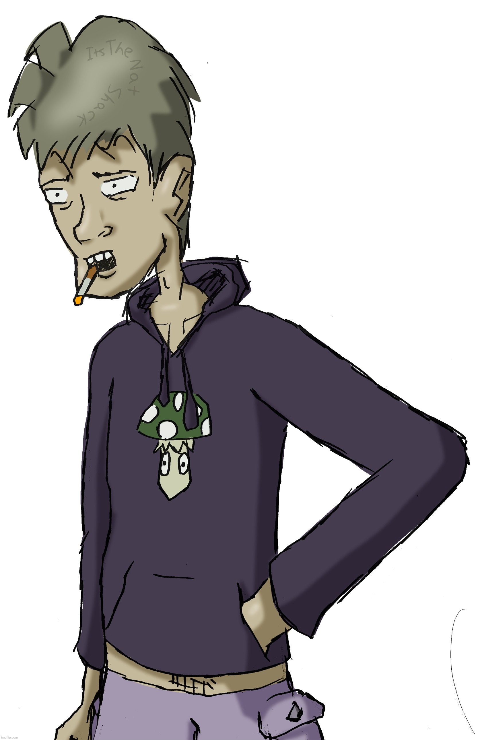 This guy is a superhero btw (im gonna prioritize making Galactic Groove over Cordudeceps so thisll be relevant in a while) | made w/ Imgflip meme maker