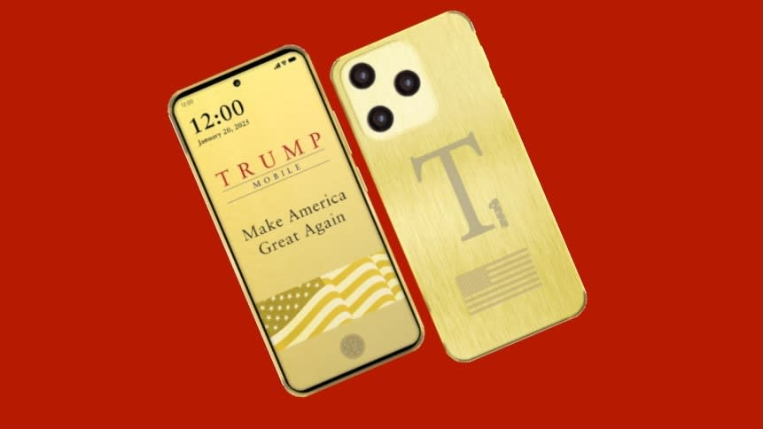 Dumbass Conservative Phone Blank Meme Template