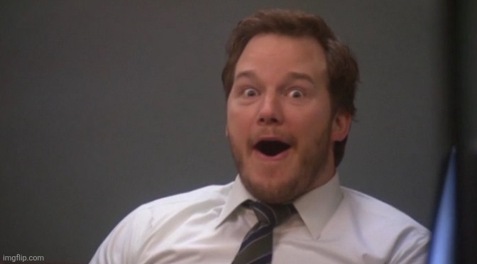 Chris Pratt Surprised | image tagged in chris pratt surprised | made w/ Imgflip meme maker