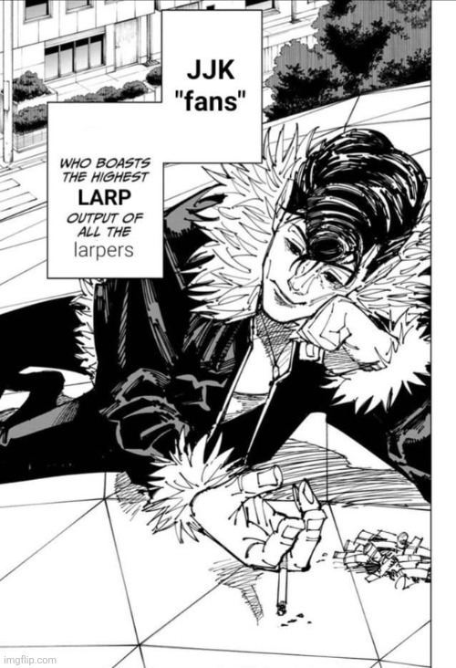 Larp | image tagged in larp | made w/ Imgflip meme maker