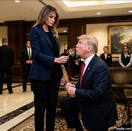 SUCKER | image tagged in donald trump,melania trump,poop,sucker,trump sucks,politicians suck | made w/ Imgflip meme maker