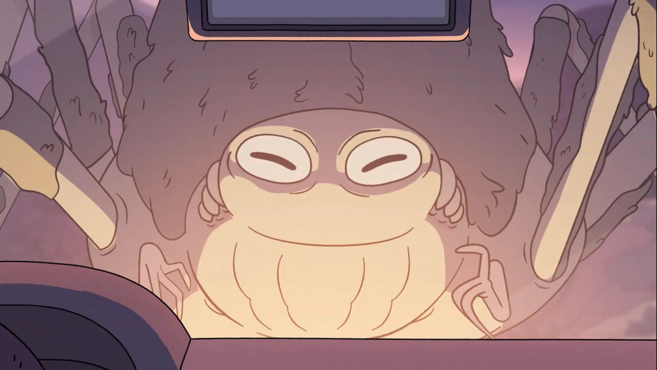 Smug spider frog Blank Meme Template