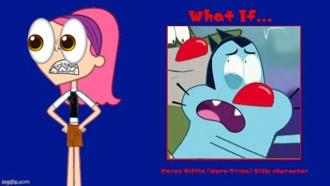 WERE-TRINA SHOULD GET BANNED | image tagged in were-trina should get banned | made w/ Imgflip meme maker