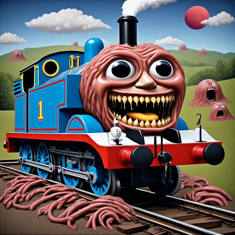 toemas the rage engine Blank Meme Template