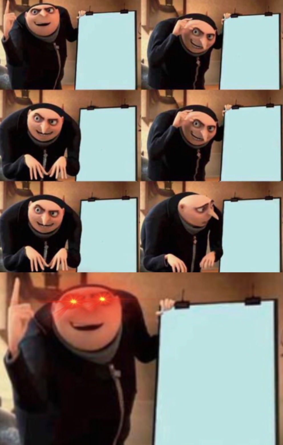 Gru Presentation Blank Meme Template