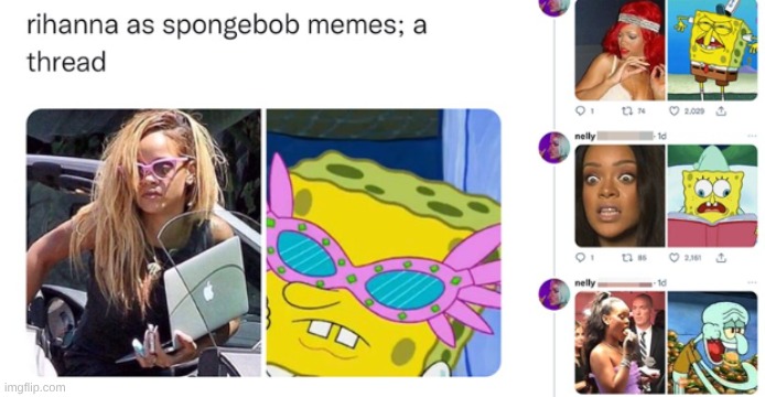 lalalalala | image tagged in rihanna | made w/ Imgflip meme maker