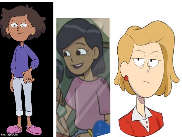 The Calamity Trio’s mothers (late Mother’s Day special) | image tagged in mother's day,happy mother's day,amphibia,disney channel,disney,moms | made w/ Imgflip meme maker