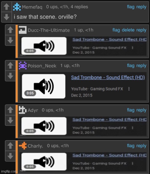 Sad Trombone - Sound Effect (HD) (unedited sad trombone) | image tagged in sad trombone - sound effect hd unedited sad trombone | made w/ Imgflip meme maker