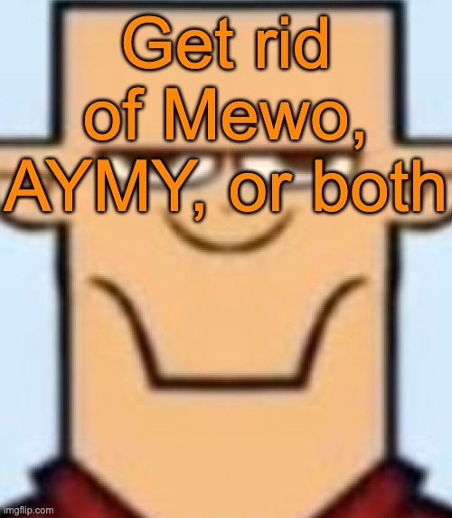 You're welcome Cheze | Get rid of Mewo, AYMY, or both | image tagged in sped tyler,voting game s19-5 | made w/ Imgflip meme maker