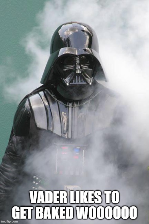Bake Vader | Vader likes to get baked woooooo | image tagged in f79ncp0x3d0h1 jpeg,darth vader | made w/ Imgflip meme maker