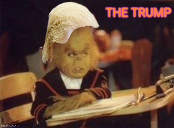 Grinch | The trump | image tagged in grinch | made w/ Imgflip meme maker