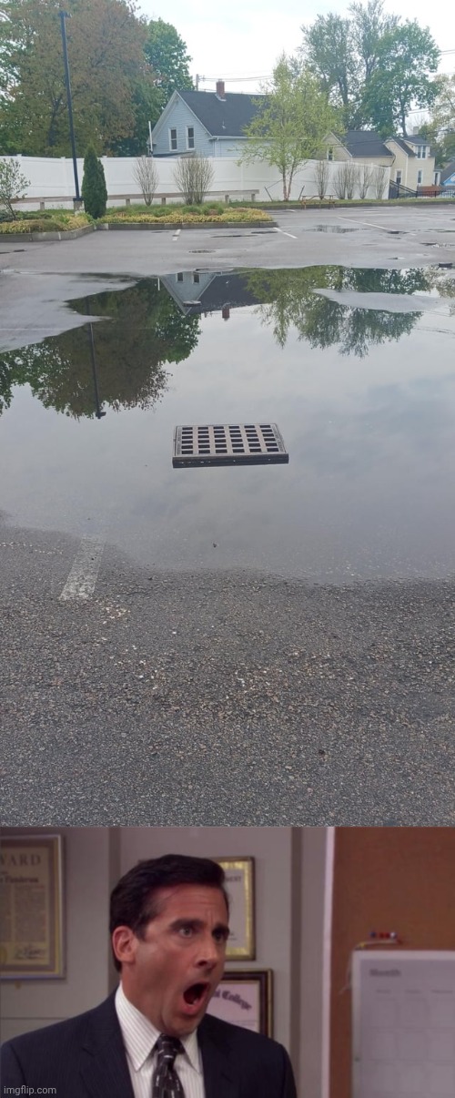 Water | image tagged in noooooo,water,drain,memes,you had one job,ground | made w/ Imgflip meme maker