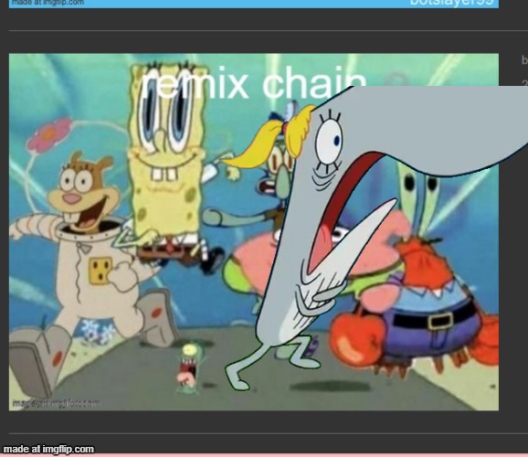 exept this time you can remix it | image tagged in exept this time you can remix it,remix | made w/ Imgflip meme maker