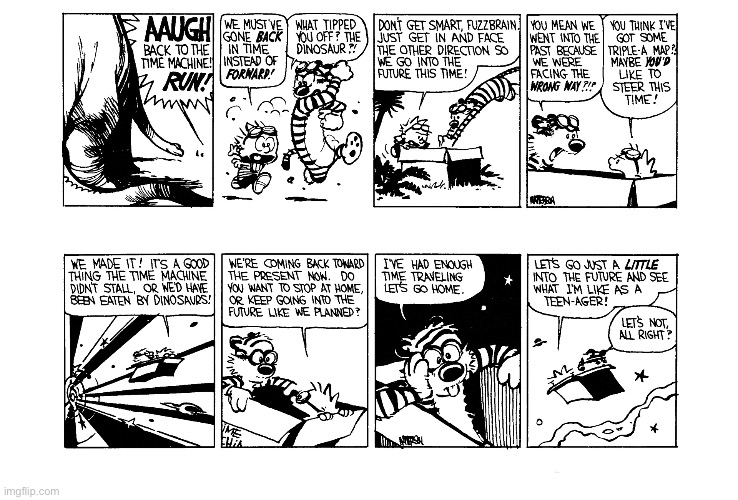 image tagged in calvin and hobbes,comics | made w/ Imgflip meme maker