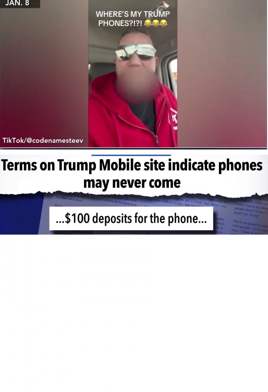 Where's my Trump phones Blank Meme Template