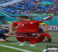 Wide Shaqiri Blank Meme Template