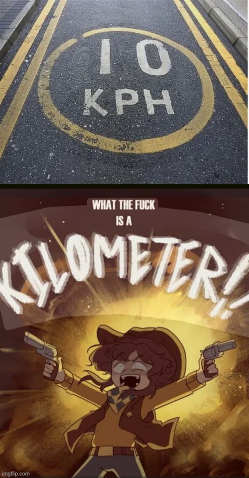 10 kilometers per hour?? | image tagged in 2026-05-13 141141 png,what the fuck is a kilometer clover | made w/ Imgflip meme maker