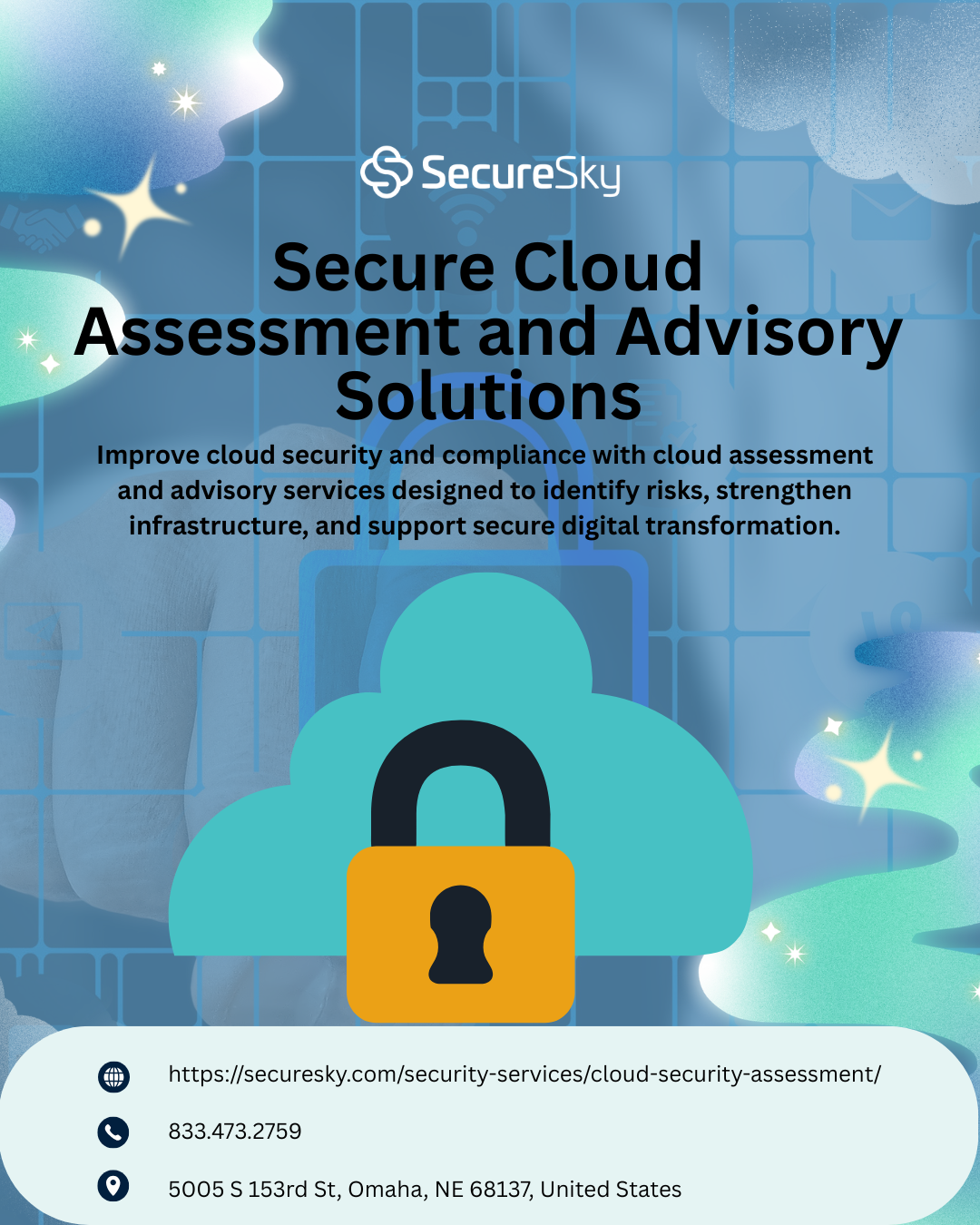 Secure Cloud Assessment and Advisory Solutions Blank Meme Template