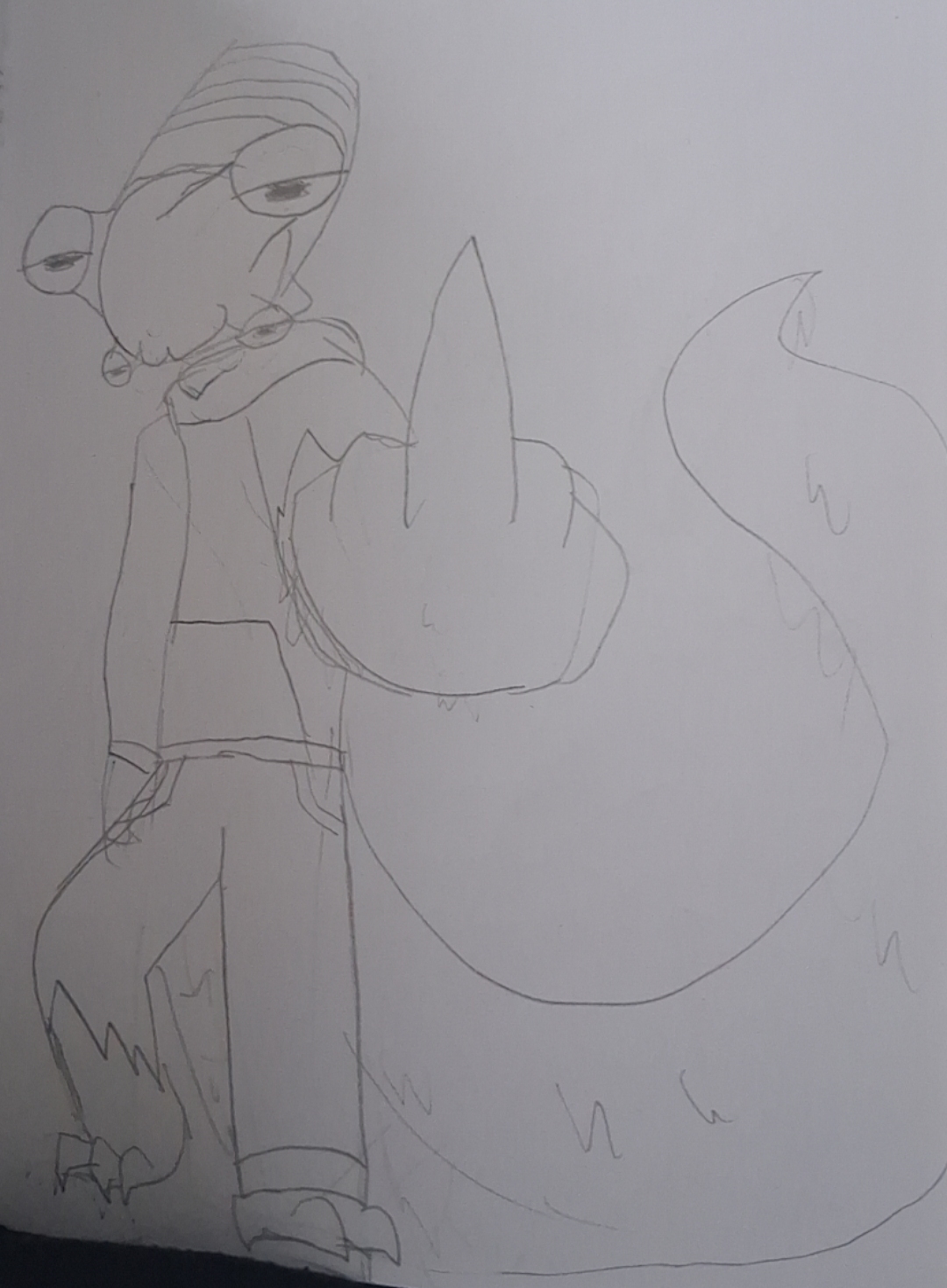 BRUD FLIPS YOU OFF Blank Meme Template