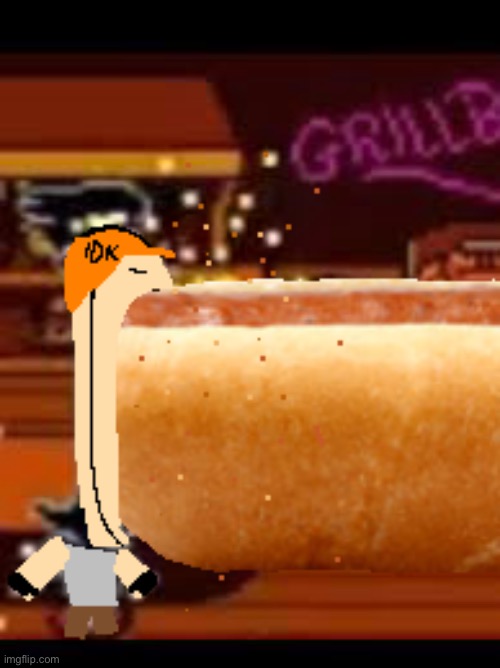 I cannot for the life of me remember what the helmet hotdog has looks like | image tagged in untitled192_20260513094503 png | made w/ Imgflip meme maker
