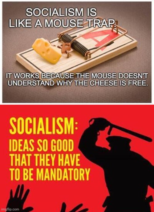 Always free cheese in a mouse trap | image tagged in socialism free cheese jpg,rat pack | made w/ Imgflip meme maker