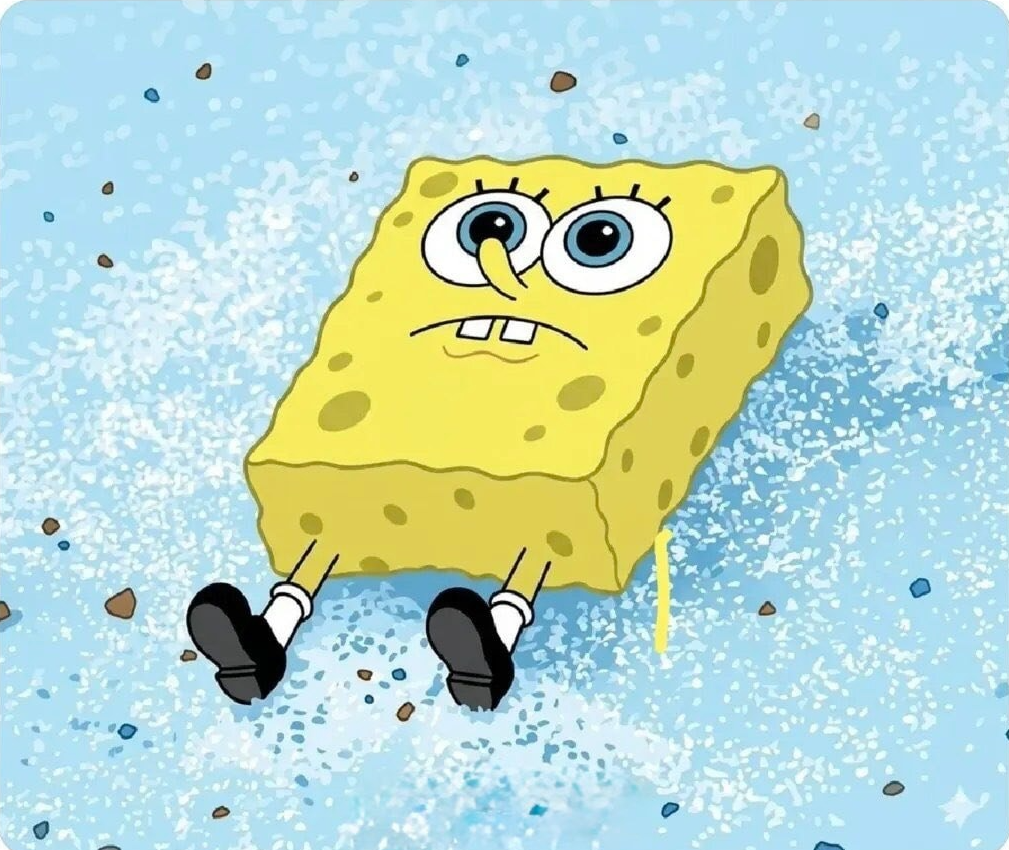 Nude SpongeBob Blank Meme Template