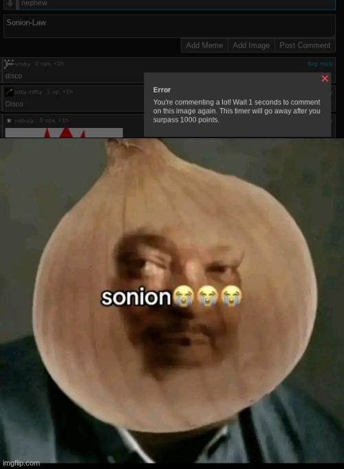 image tagged in sonion | made w/ Imgflip meme maker