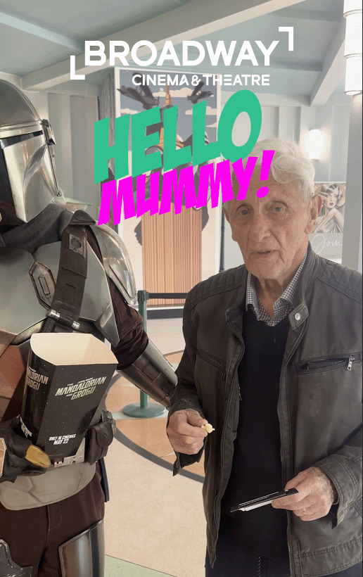 Hello Mummy Cinema Blank Meme Template