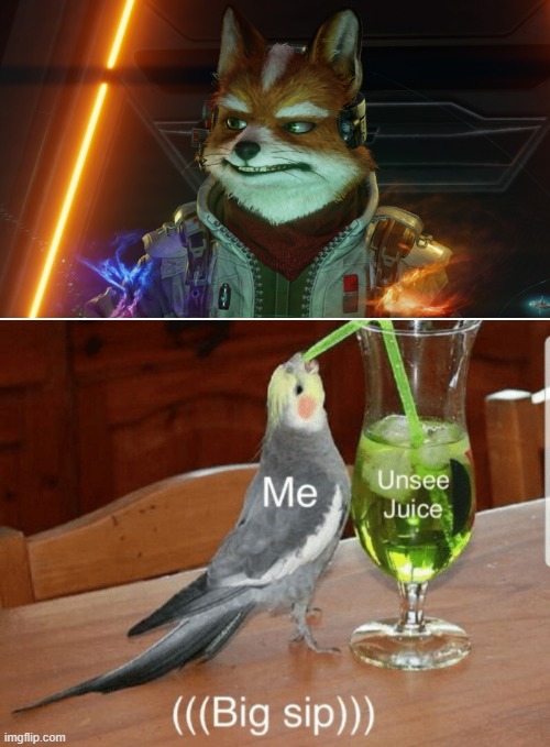 That character design is ugly | image tagged in unsee juice,star fox,video games,characters,memes | made w/ Imgflip meme maker