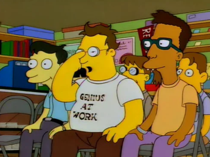 Genius At Work Blank Meme Template