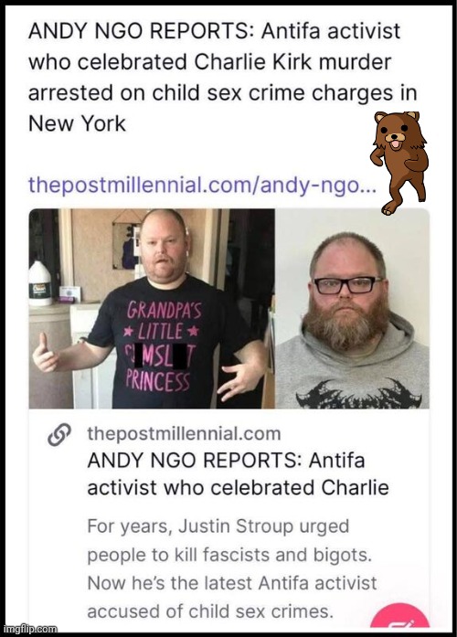 Pedo Whacktavist | image tagged in img 52 jpeg,pedophile,pedobear | made w/ Imgflip meme maker