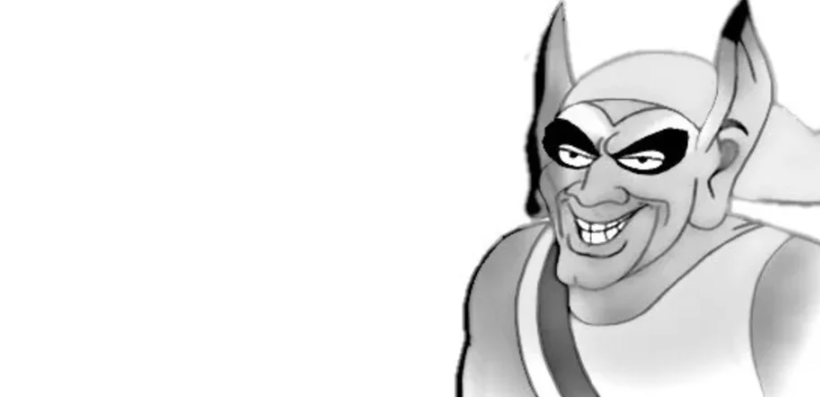 Green Goblin saying crazy stuff Blank Meme Template