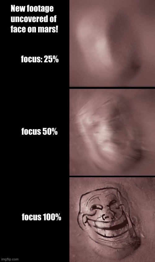 Face on mars | image tagged in mars-face jpg | made w/ Imgflip meme maker