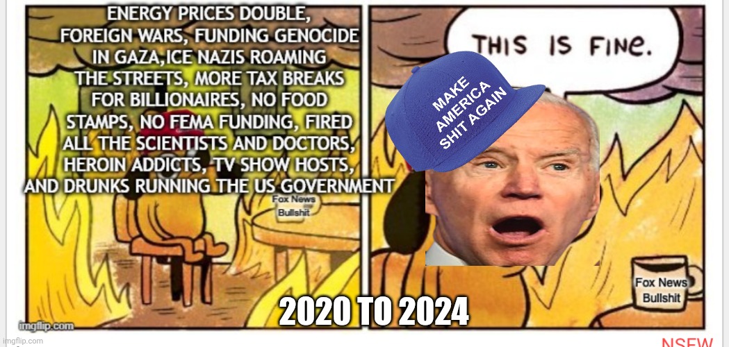 Duh it's fine Blank Meme Template