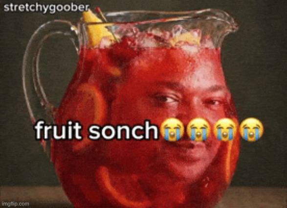 fruit sonch | image tagged in fruit sonch | made w/ Imgflip meme maker