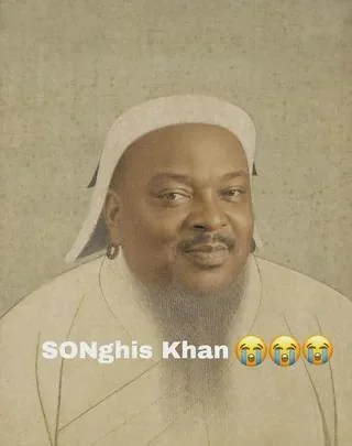 High Quality SONghis Khan Blank Meme Template